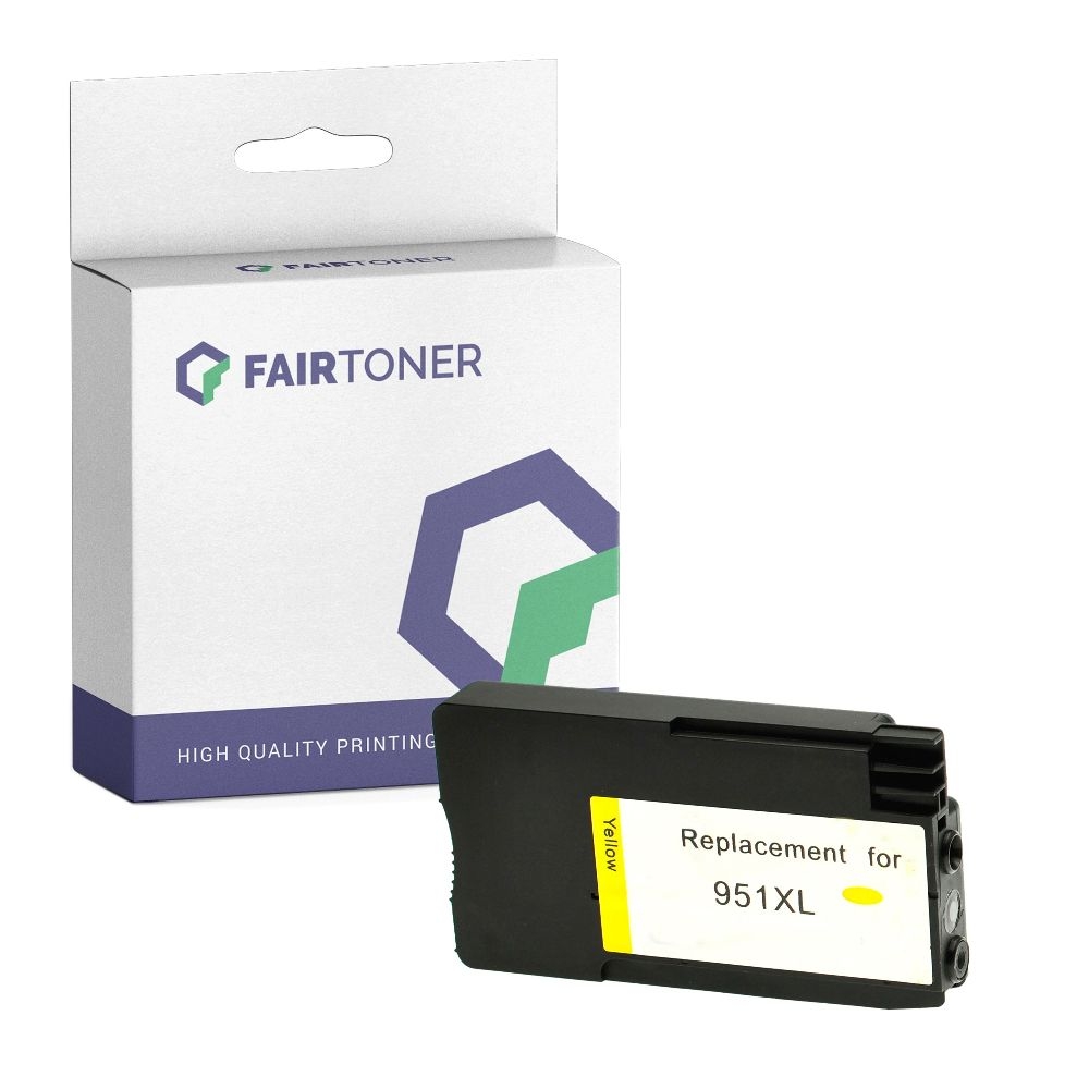 FairToner kompatibel für HP Tintenpatrone CN048AE / 951XL Gelb