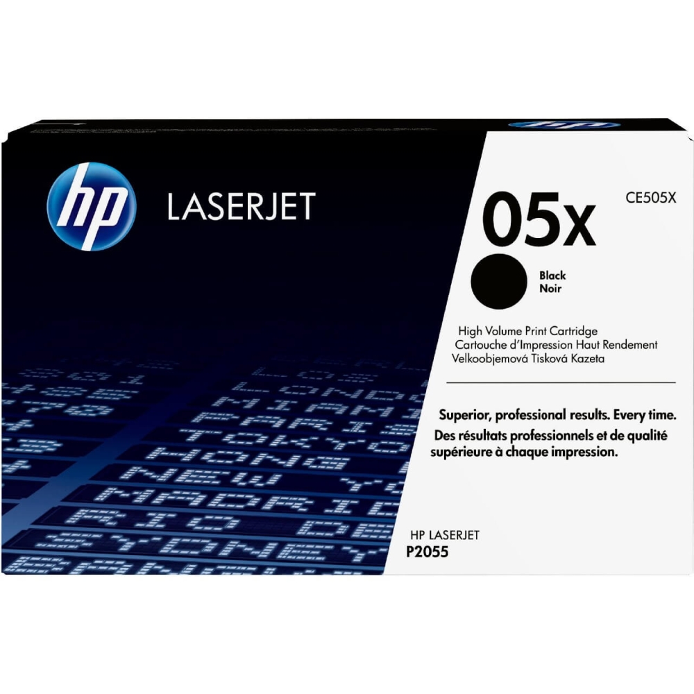 Original HP Toner CE505X/05X bk