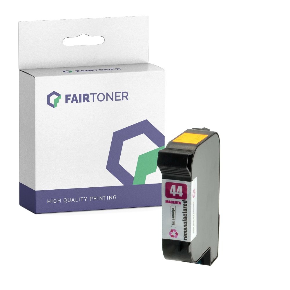 FairToner kompatibel für HP Tintenpatrone 51644ME / 44 Magenta