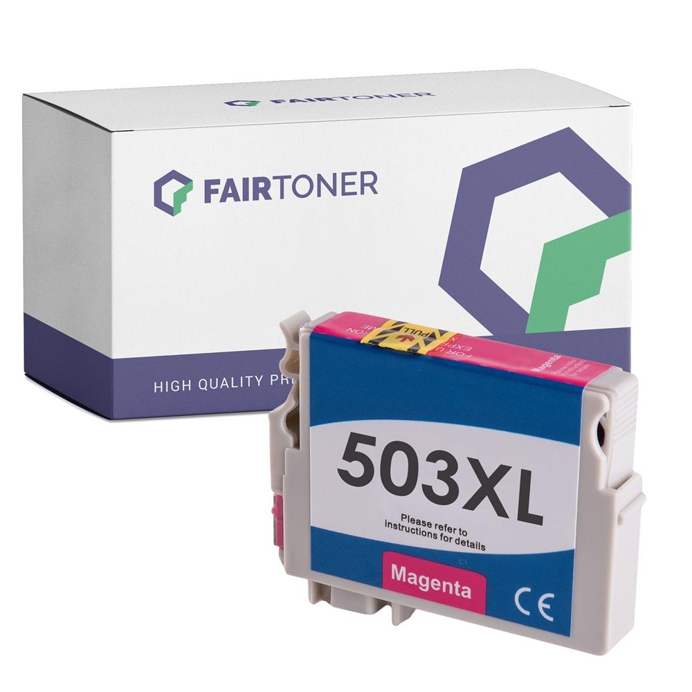 FairToner kompatibel für Epson Tintenpatrone C13T09R34010 / 503XL Magenta