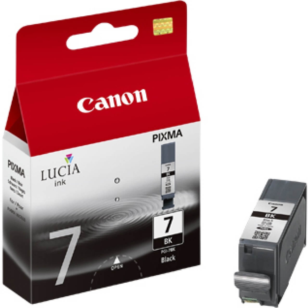 Original Canon Tintenpatrone 2444B001 / PGI-7BK Schwarz