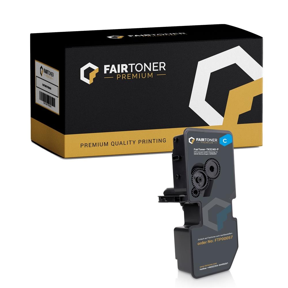 FairToner Premium Toner Kyocera TK5240C 1T02R7CNL0 c