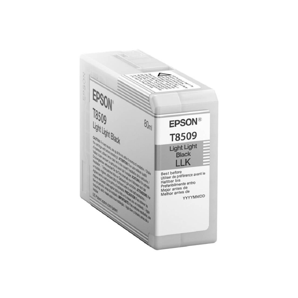 Original Epson Tintenpatrone C13T850900 / T8509 Hell Hell Schwarz