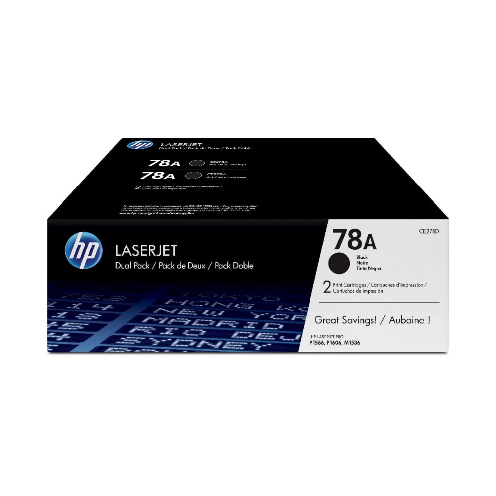 Original HP Doppelpack CE278AD/78A