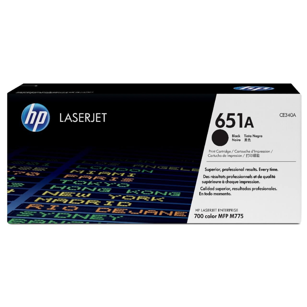 Original HP Toner CE340A/651A bk