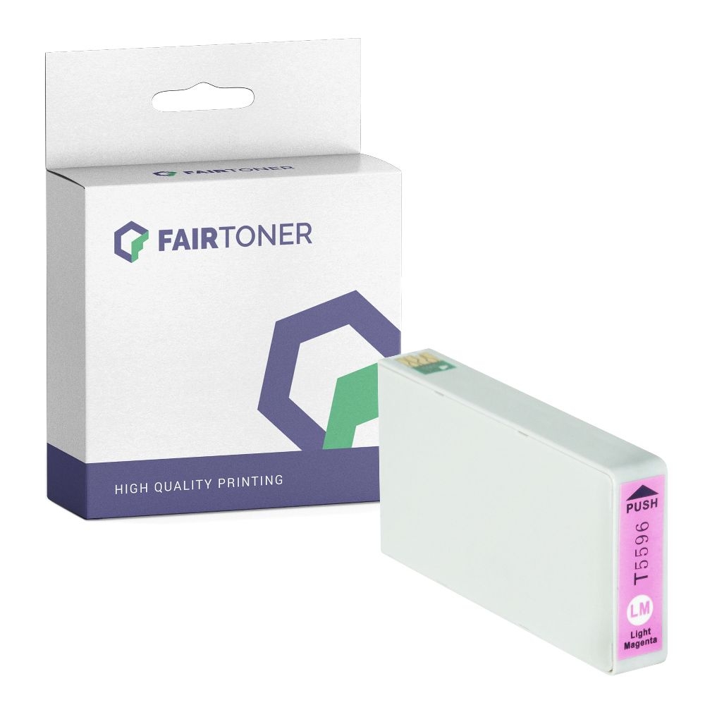 FairToner kompatibel für Epson Tintenpatrone C13T55964010 / T5596 Photo Magenta