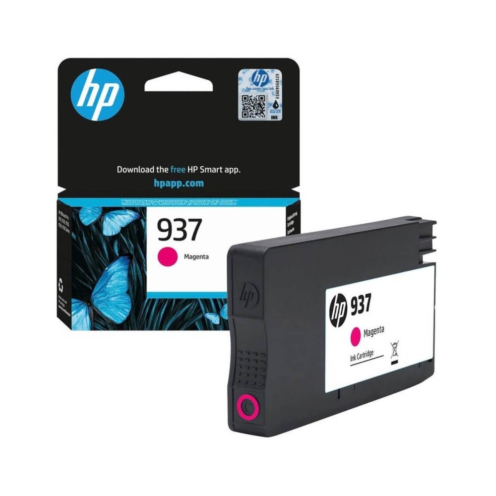 Original HP Tintenpatrone 4S6W3NE / 937 Magenta
