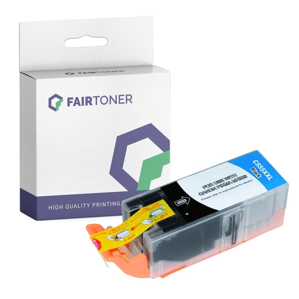 FairToner kompatibel für Canon Tintenpatrone 8049B001 / PGI-555PGBKXXL Schwarz [XXL Füllmenge]