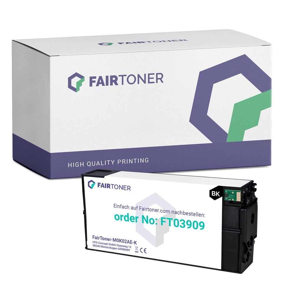 FairToner kompatibel für HP Tintenpatrone M0K02AE / 991X Schwarz