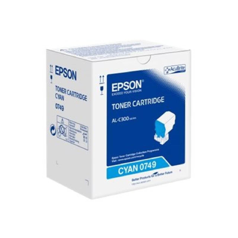 Original Epson Toner C13S050749/0749 Cyan