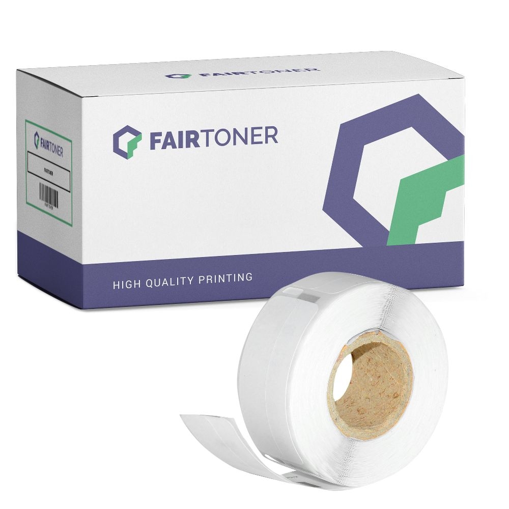 FairToner Etiketten Dymo 99017 S0722460 12x51mm