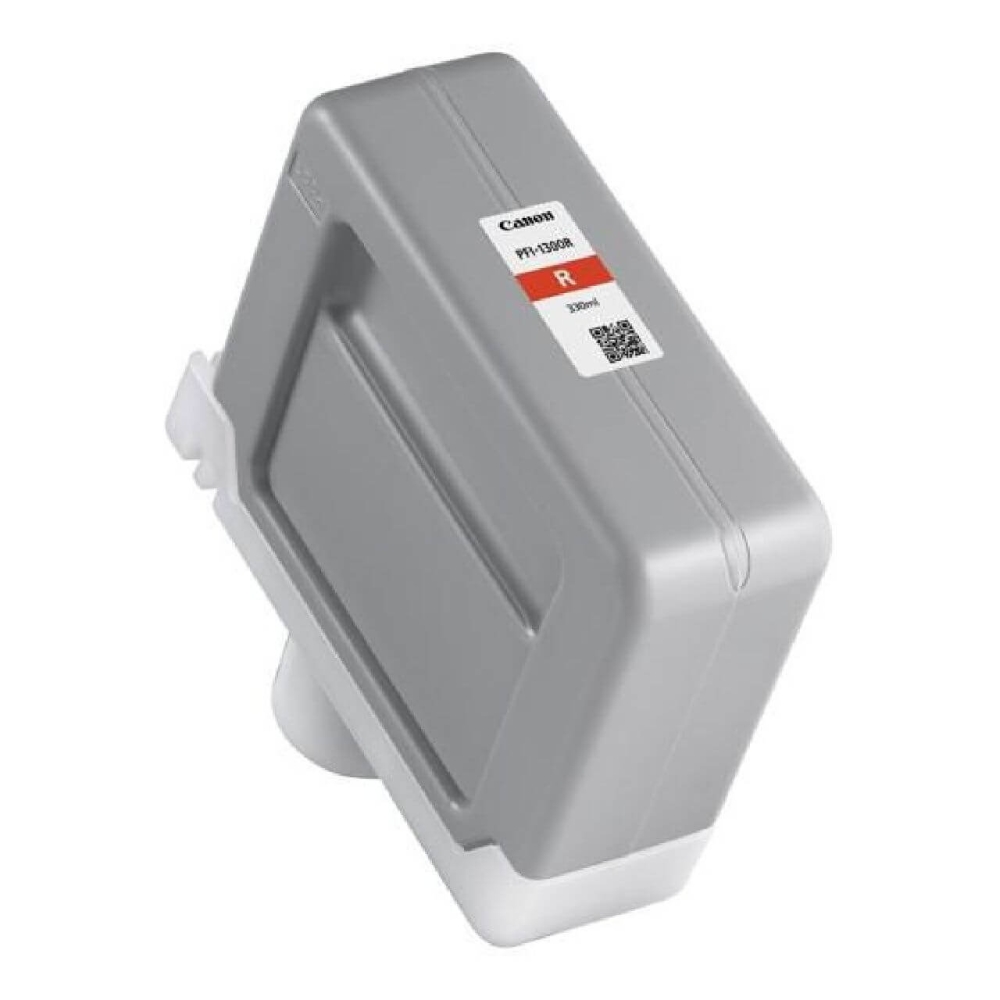 Original Canon Tintenpatrone 0819C001 / PFI-1300R Rot