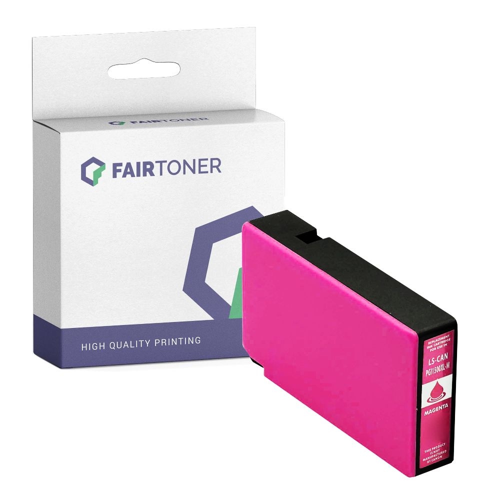 FairToner kompatibel für Canon Tintenpatrone 9194B001 / PGI-1500XLM Magenta