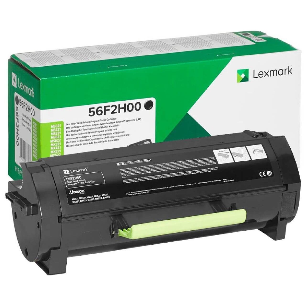 Original Lexmark Toner 56F2H00 Black