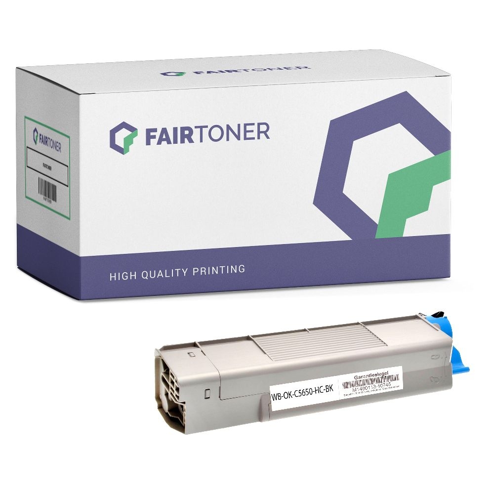 FairToner Toner OKI C5650 43865708 HC bk