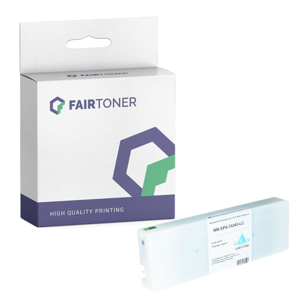 FairToner kompatibel für Epson Tintenpatrone C13T596500 / T5965 Photo Cyan