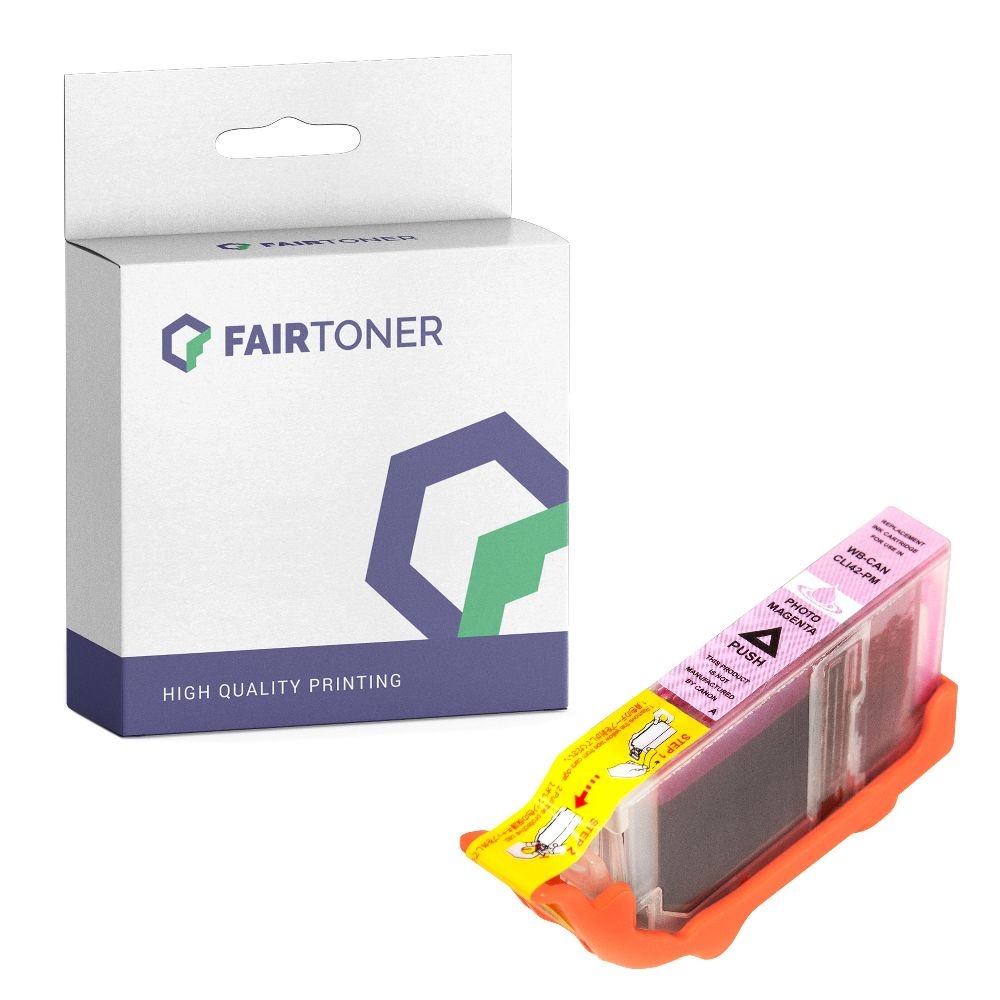 FairToner kompatibel für Canon Tintenpatrone 6389B001 / CLI-42PM Photo Magenta