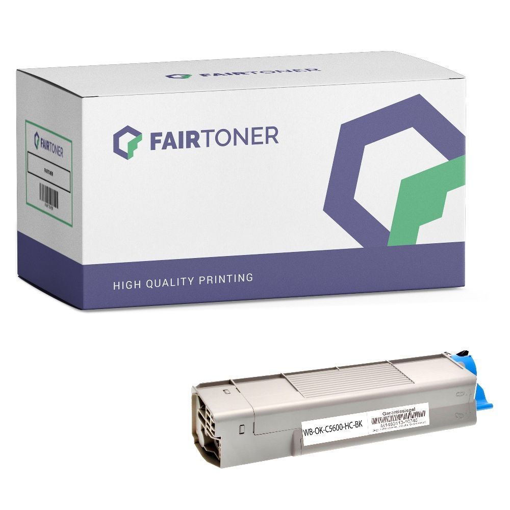 FairToner Toner OKI C5600 43324408 HC bk