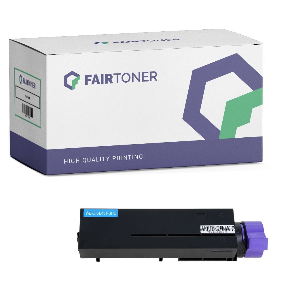 FairToner Toner OKI B431 44917602 UHC bk