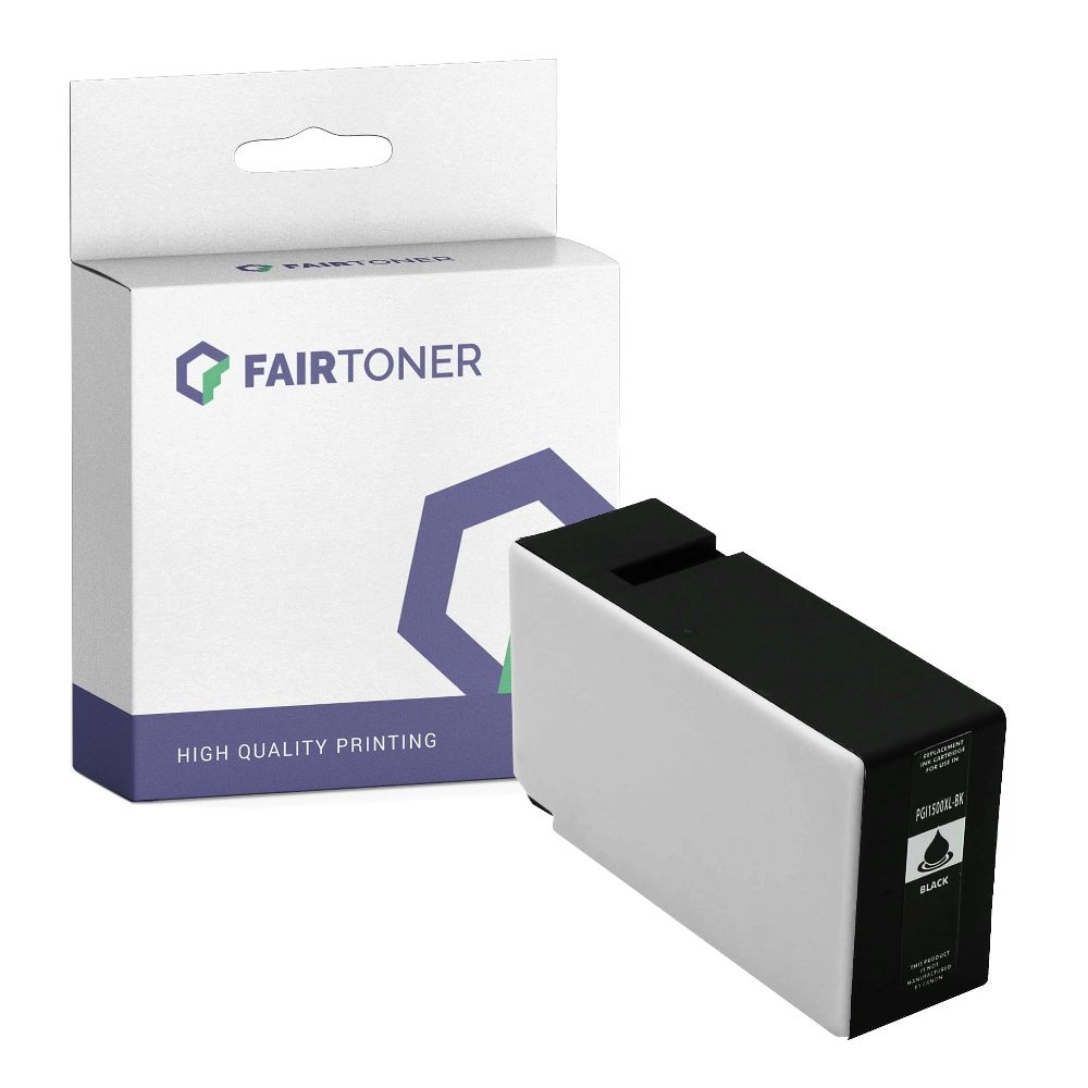 FairToner kompatibel für Canon Tintenpatrone 9182B001 / PGI-1500XLBK Schwarz