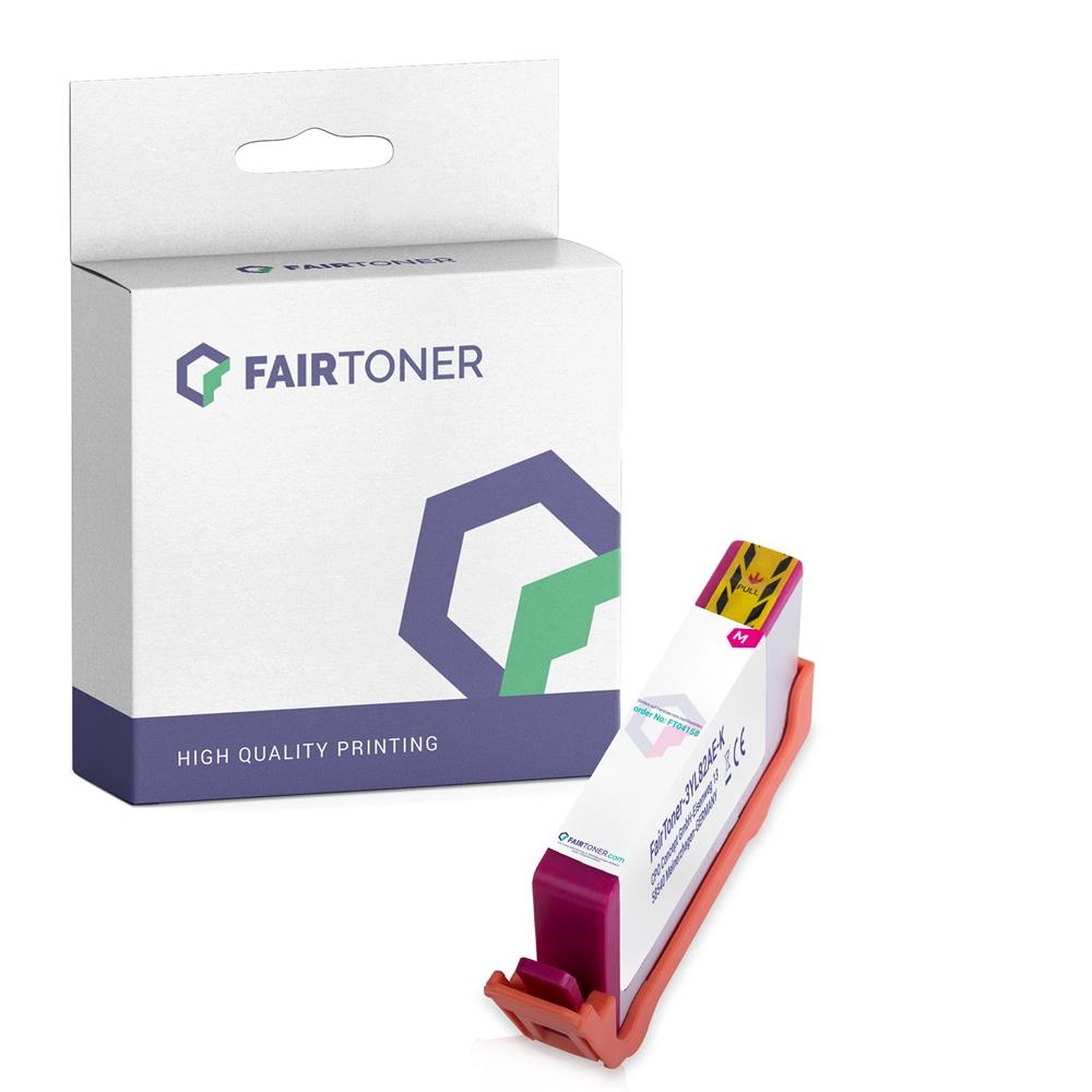 FairToner kompatibel für HP Tintenpatrone 3YL82AE / 912XL Magenta [XL Füllmenge]