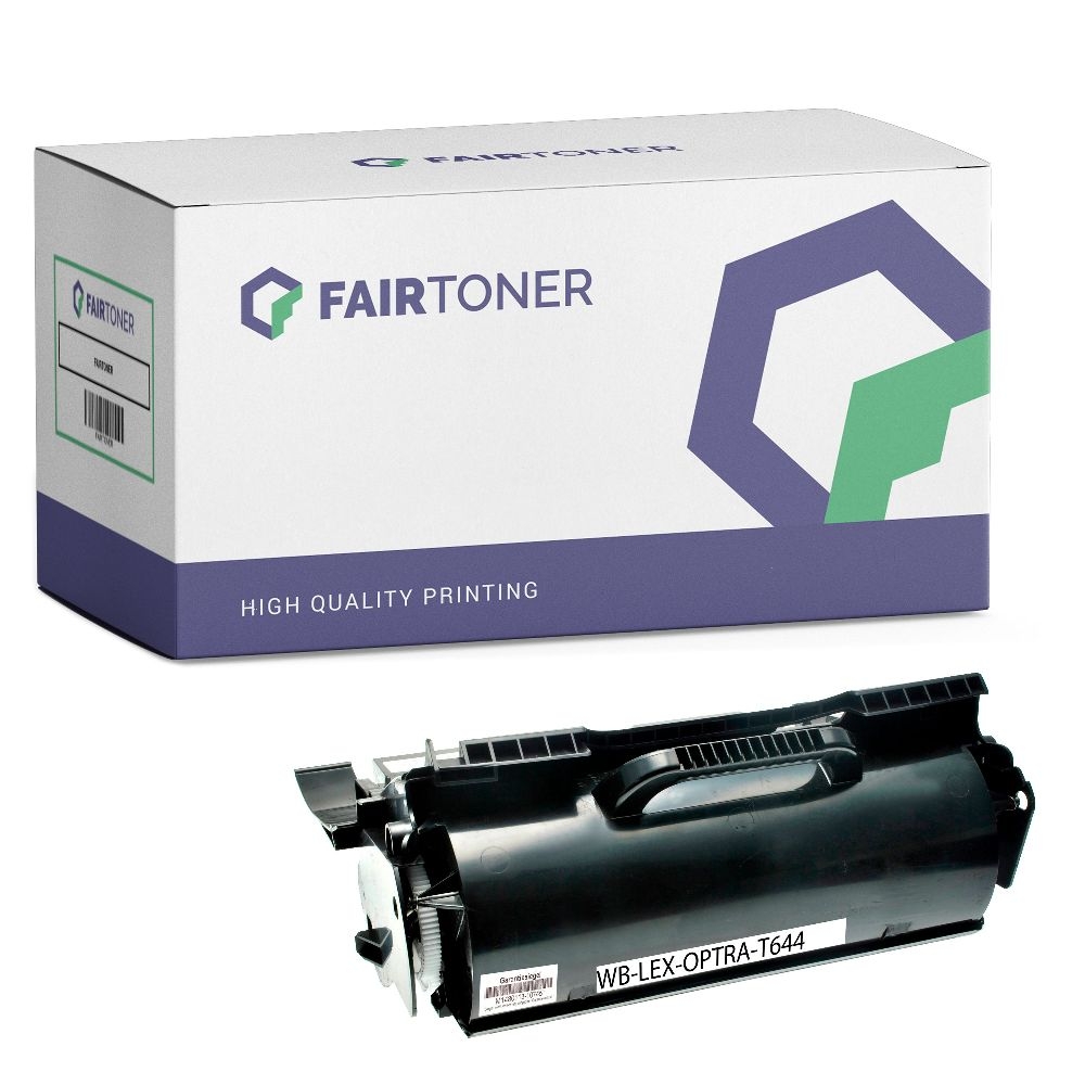 FairToner Toner Lexmark Optra T644 64404XE bk