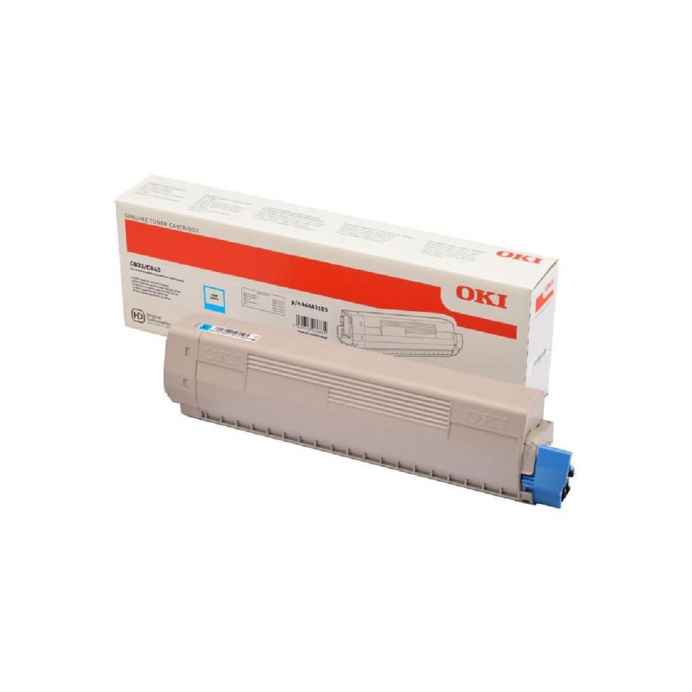 Original OKI Toner 46443103 Cyan