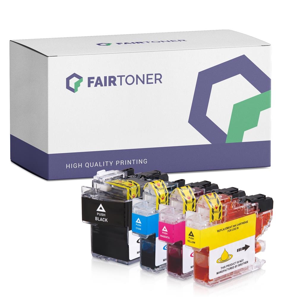 FairToner 4er Multipack Brother LC422VAL