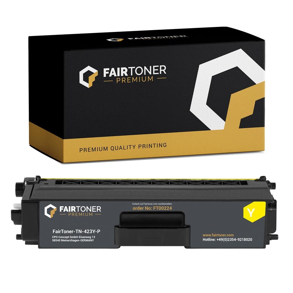 FairToner Premium Toner Brother TN423 HC y