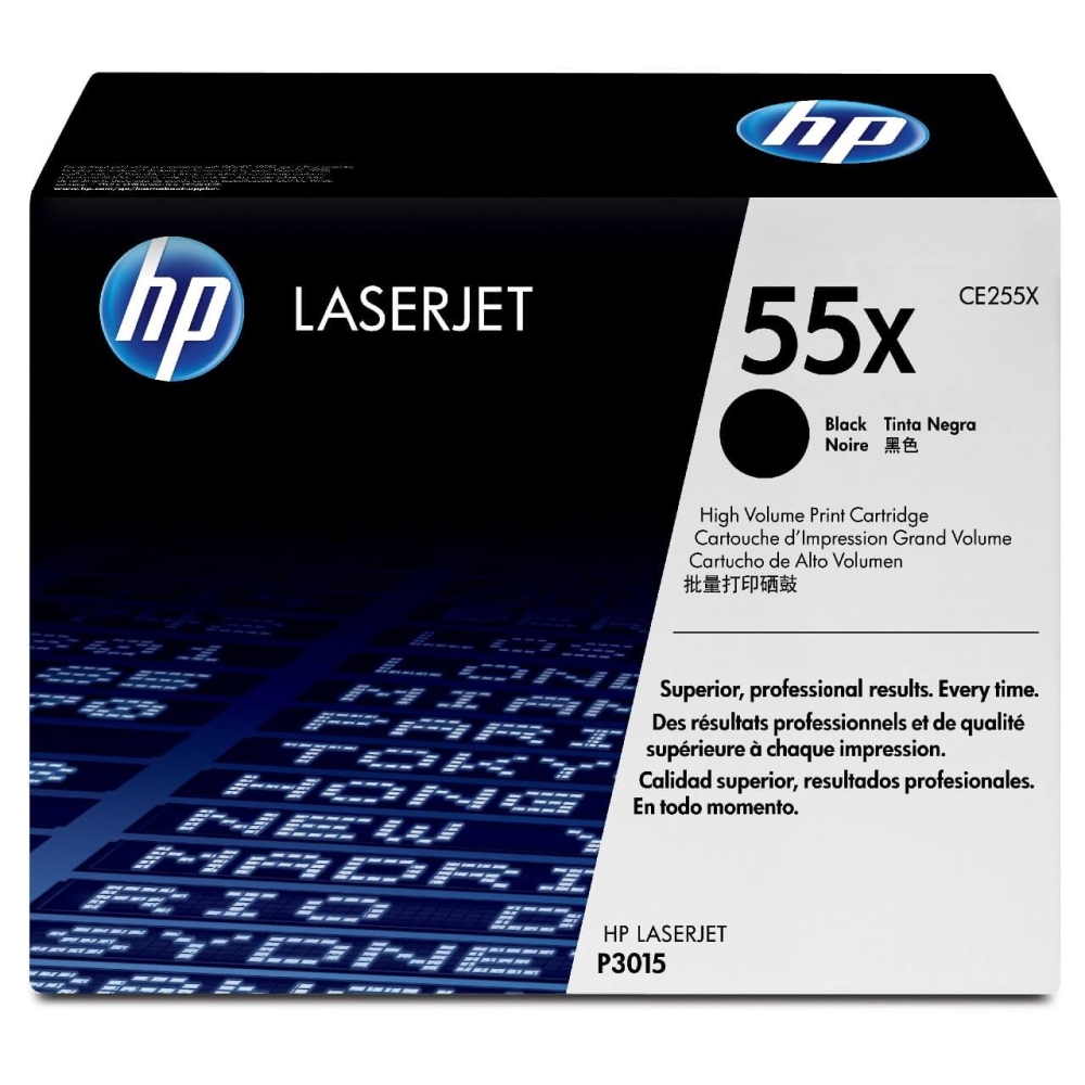 Original HP Toner CE255X/55X bk