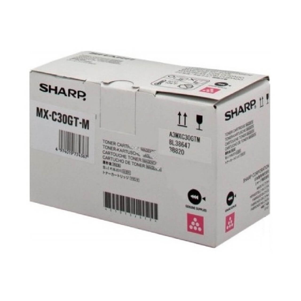 Original Sharp Toner MXC30GTM Magenta