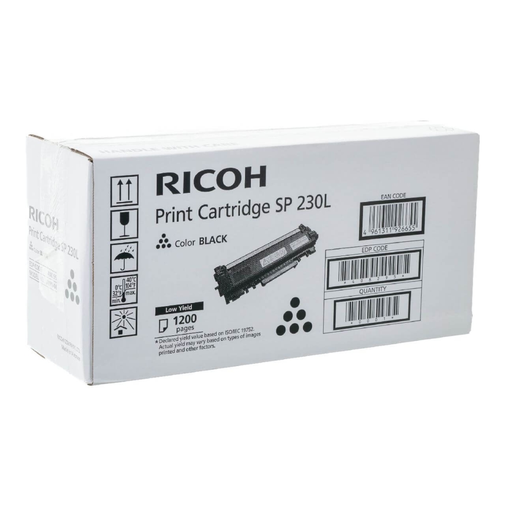 Original Toner Ricoh SP230L HC 408295 bk