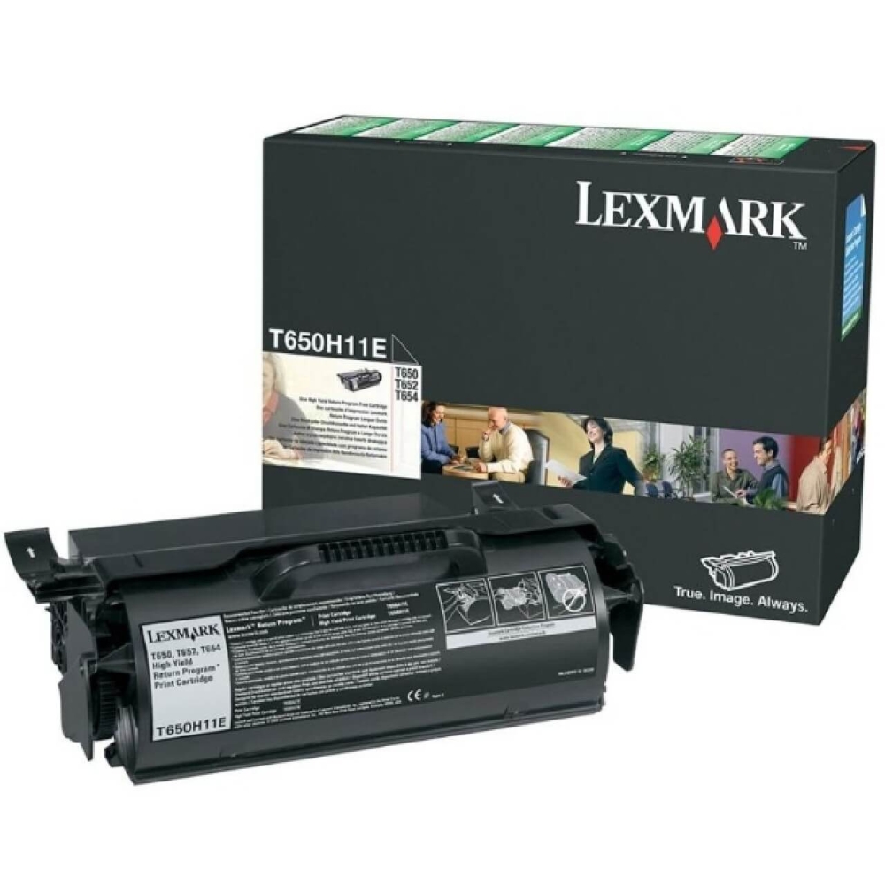 Original Lexmark Toner T650H11E bk