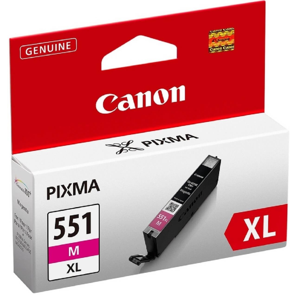 Original Canon Tintenpatrone 6445B001 / CLI-551MXL Magenta [XL Füllmenge]