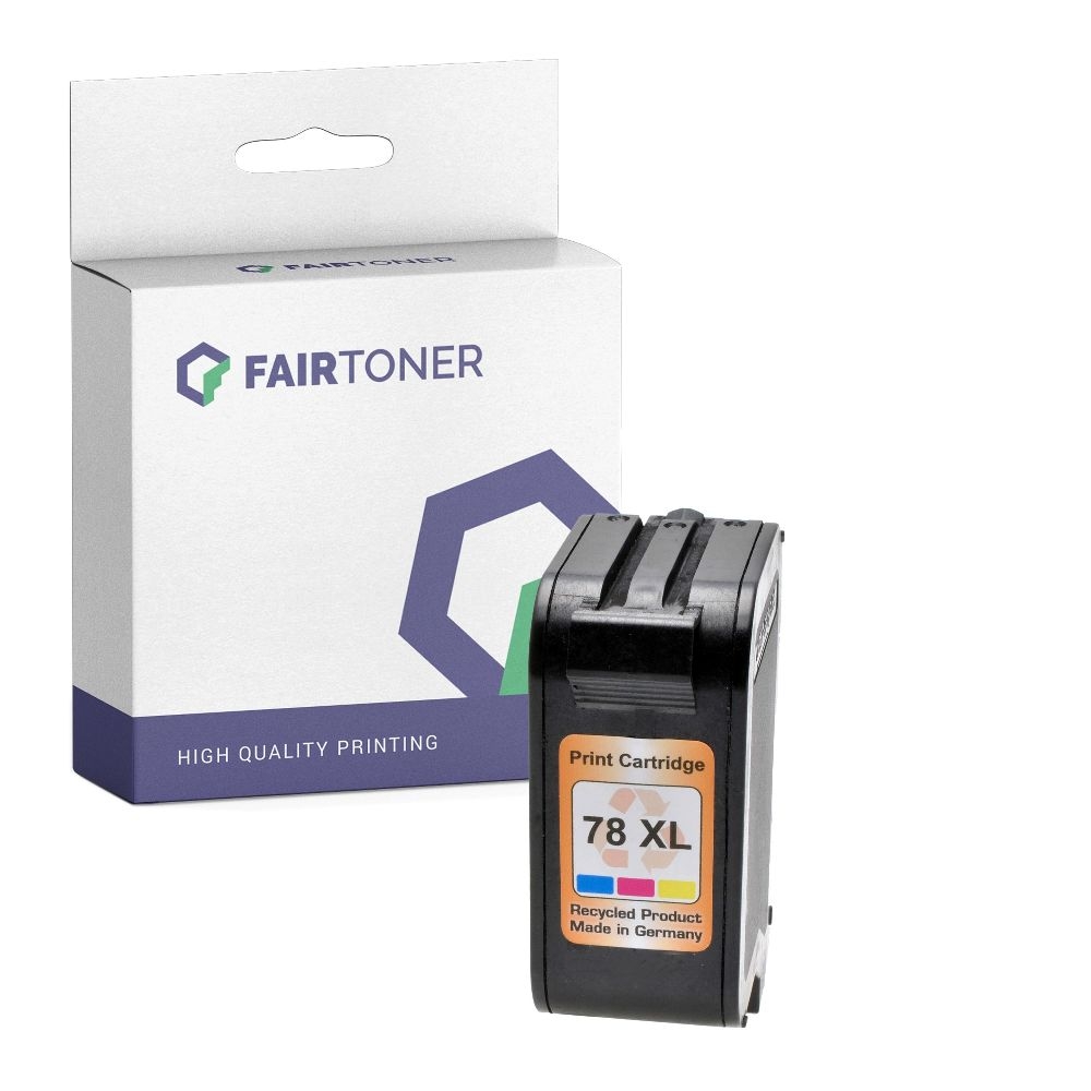 FairToner kompatibel für HP Tintenpatrone C6578AE / 78 Color