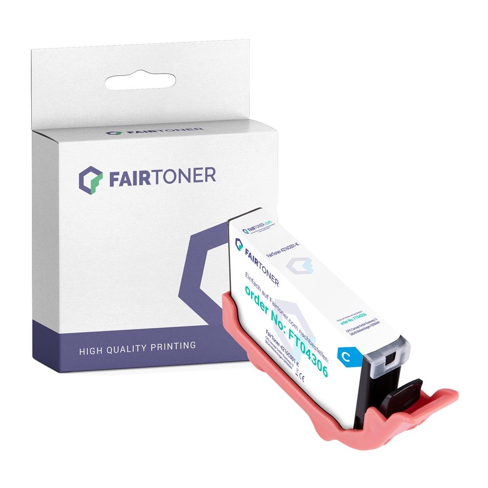 FairToner kompatibel für Canon Tintenpatrone 4216C001 / CLI-65C Cyan