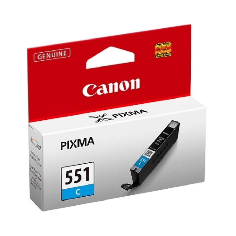Original Canon Tintenpatrone 6509B001 / CLI-551C Cyan