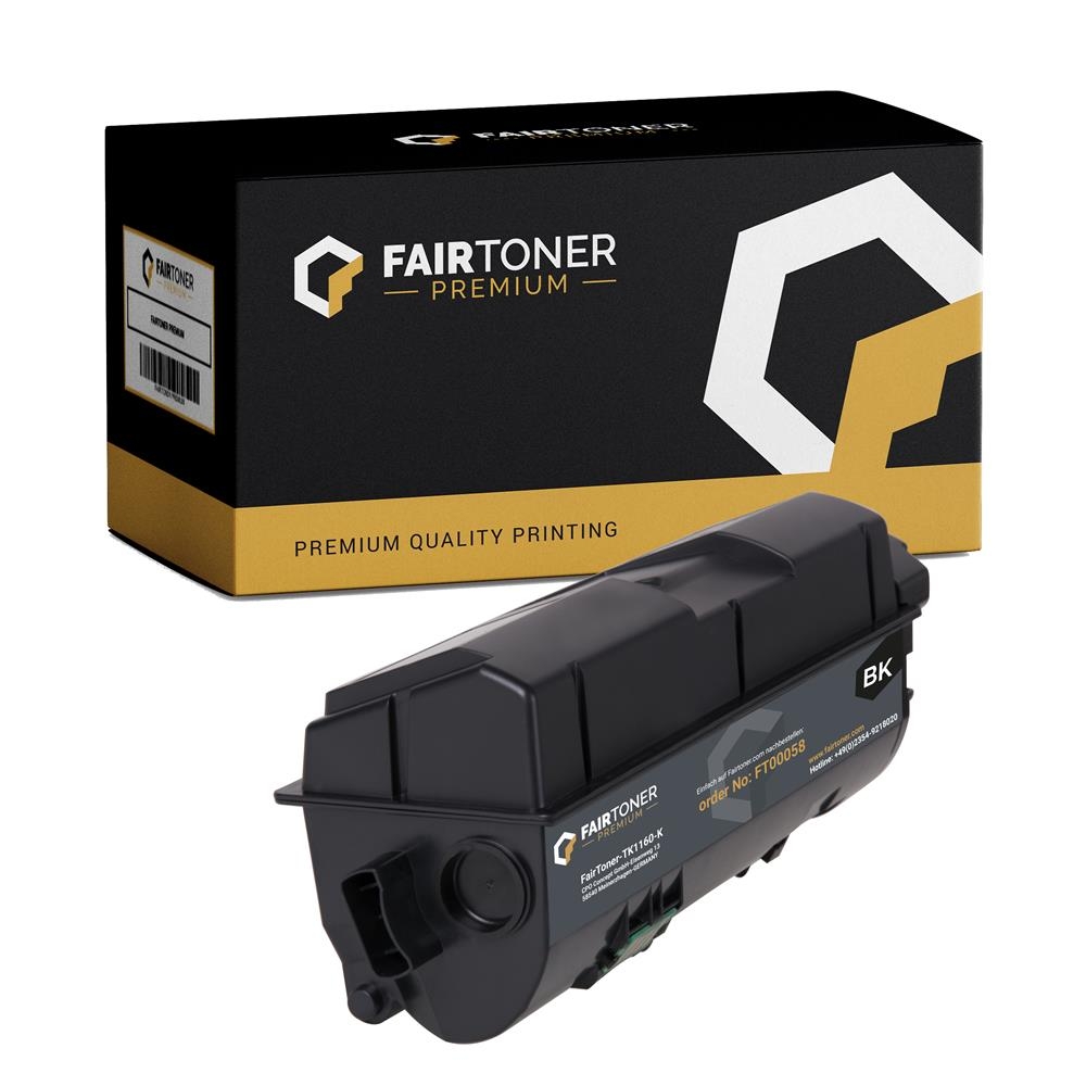 FairToner Premium Toner Kyocera TK1160 1T02RY0NL0 bk