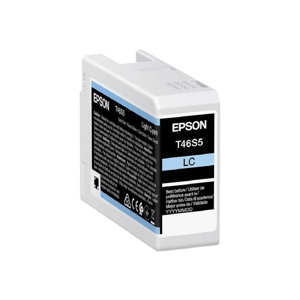 Original Epson Tintenpatrone C13T46S500 / T46S5 Hell Cyan