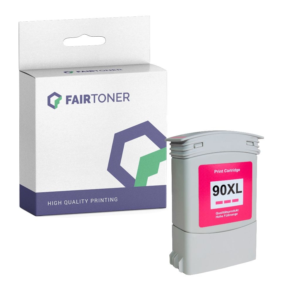 FairToner kompatibel für HP Tintenpatrone C5063A / 90 Magenta