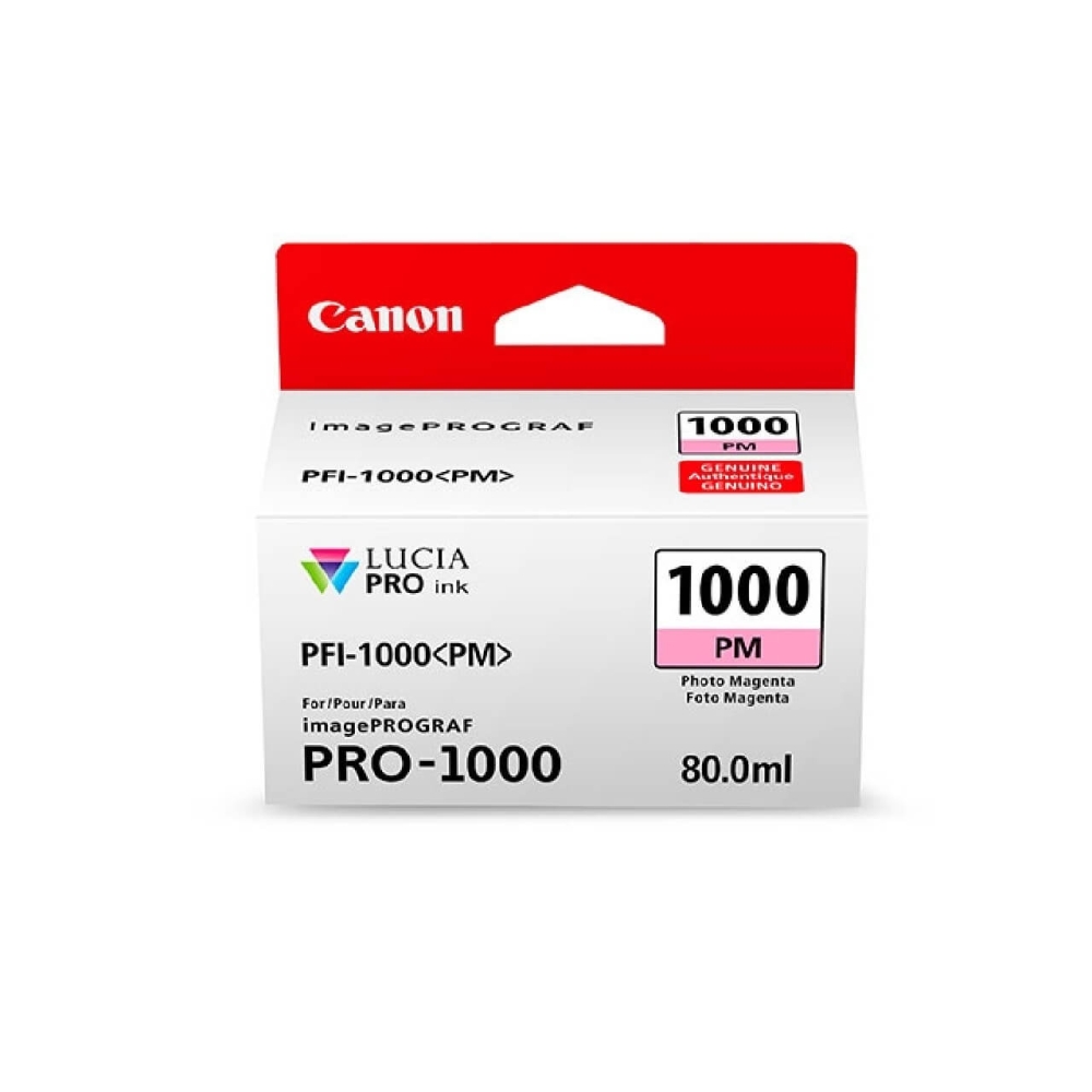 Original Canon Tintenpatrone 0551C001 / PFI-1000PM Magenta