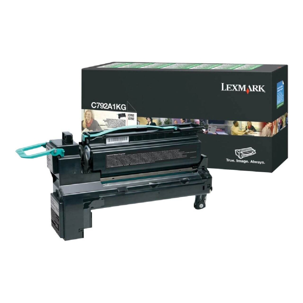 Original Lexmark Toner C792A1KG Black
