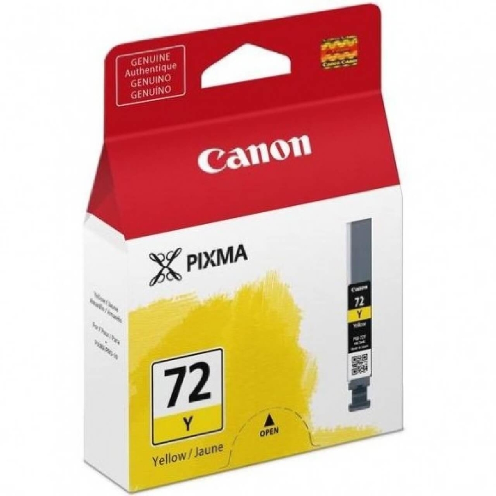 Original Canon Tintenpatrone 6406B001 / PGI-72Y Gelb