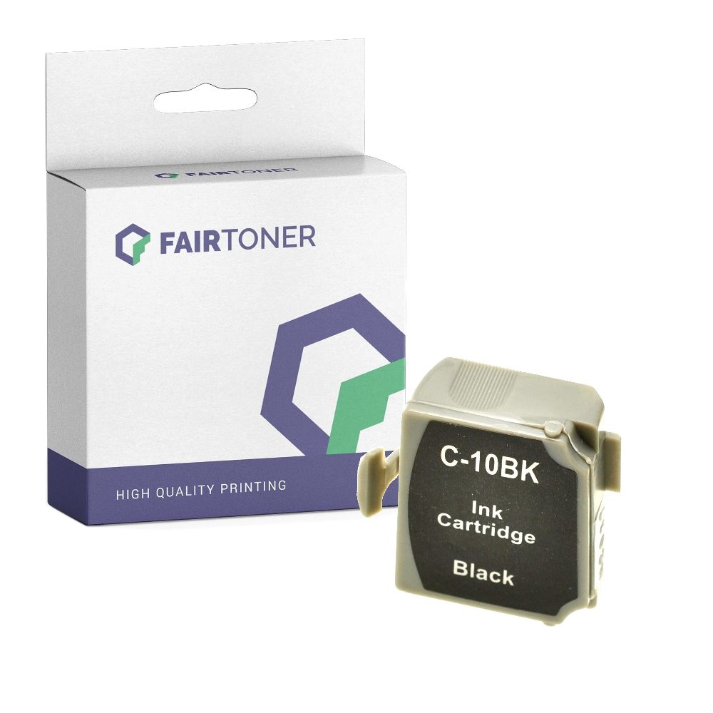 FairToner kompatibel für Canon Tintenpatrone 0956A002 / BCI-10BK Schwarz