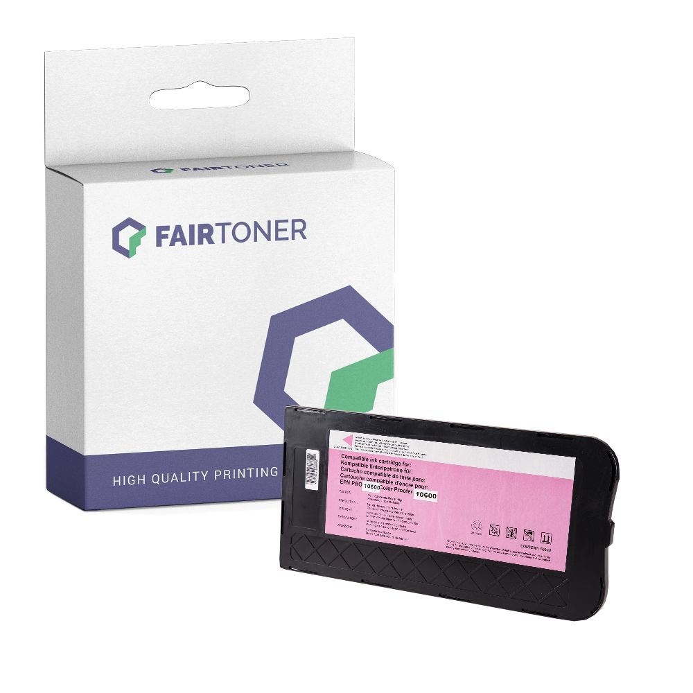 FairToner kompatibel für Epson Tintenpatrone C13T549600 / T5496 Photo Magenta