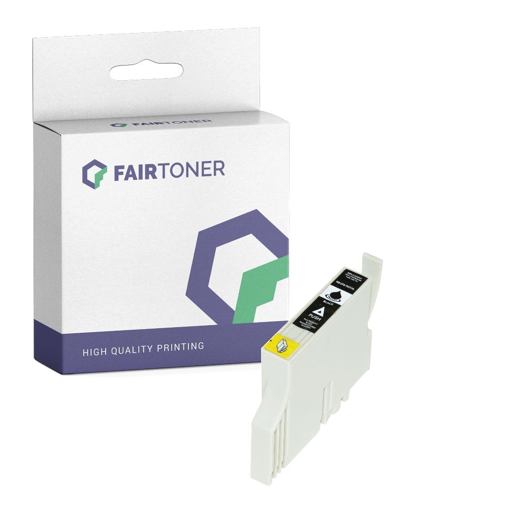 FairToner kompatibel für Epson Tintenpatrone C13T03314010 / T0331 Schwarz