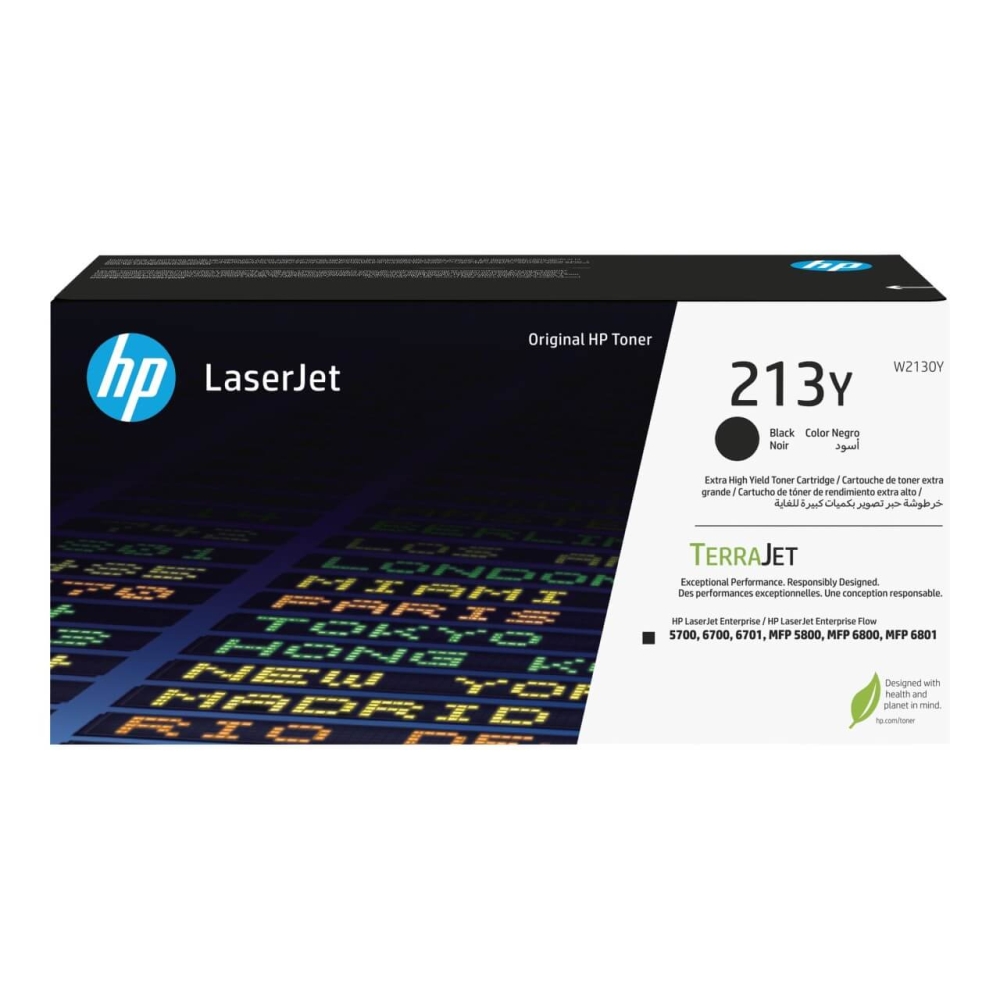 Original Toner HP W2130Y bk