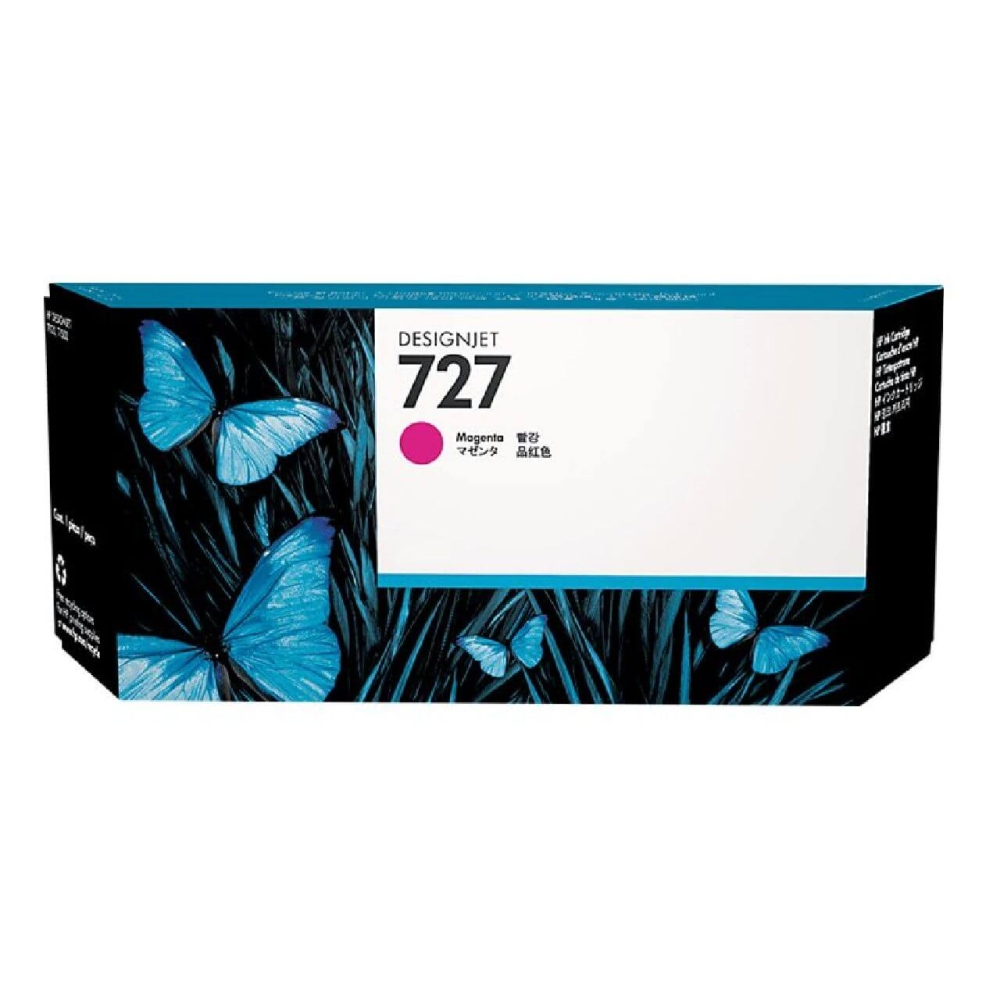 Original HP Tintenpatrone F9J77A / 727 Magenta