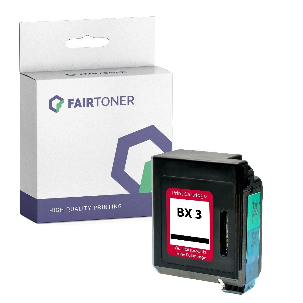 FairToner kompatibel für Canon Tintenpatrone 0884A002 / BX-3 Schwarz