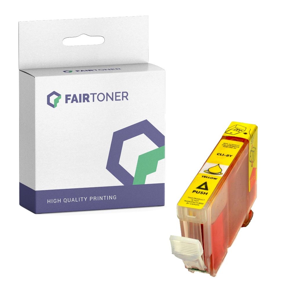 FairToner kompatibel für Canon Tintenpatrone 0623B001 / CLI-8Y Gelb
